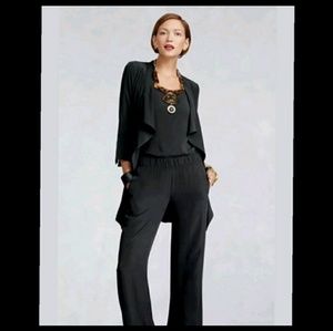 Cabi A LaCarte black belted cardigan